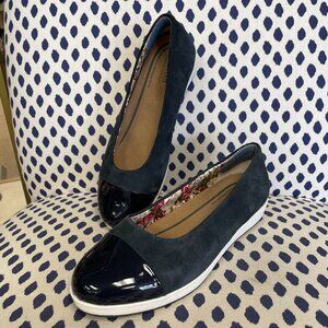 Hotter Angel Navy Shoes Size 8.5